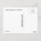 Cyber Boogers Nr. 2 3272012 Postkarte (Rückseite)