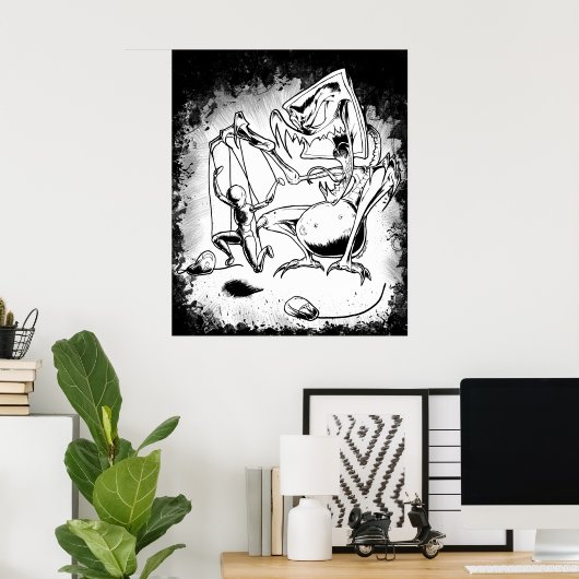 Cyber-Bully Poster (Heimbüro)