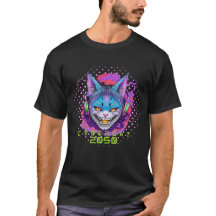 Cyber Cat DJ Vibes T-Shirt!