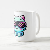 Cyber Cat Kaffeetasse (VorderseiteRechts)