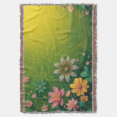 Cyber Chartreuse Decke (Vorderseite Vertikal)