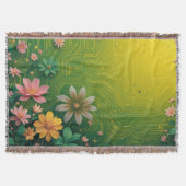 Cyber Chartreuse Decke (Vorderseite)