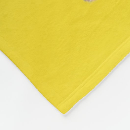 Cyber Chartreuse Fleecedecke (Ecke)