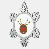 Cyber Christmas Rentier Ornament (Rechts)