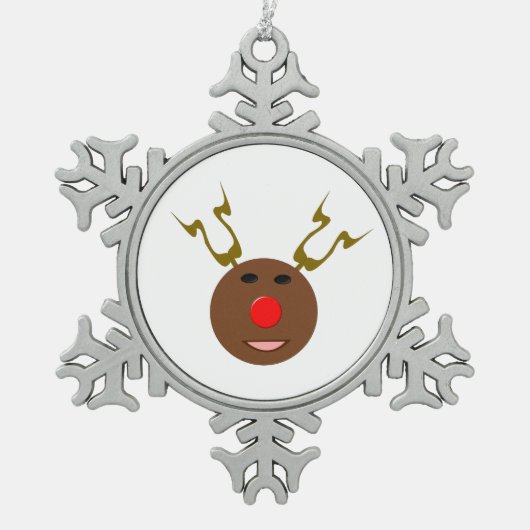 Cyber Christmas Rentier Ornament (Vorderseite)