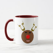 Cyber Christmas Rentier Tasse (Links)