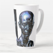 Cyber Chrome Wächter Milchtasse (Rechte Ecke)