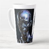 Cyber Chrome Wächter Milchtasse (Linke Ecke)