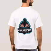 Cyber Coding Guru: Tech Geschenke T-Shirt (Rückseite)