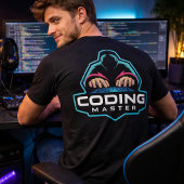 Cyber Coding Guru: Tech Geschenke T-Shirt