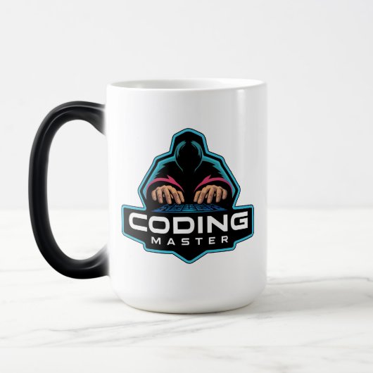Cyber Coding Guru: Tech Geschenke Verwandlungstasse (Links)
