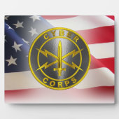 Cyber Corps Army Veteran Fotoplatte (Vorderseite)