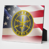 Cyber Corps Army Veteran Fotoplatte (Seite)