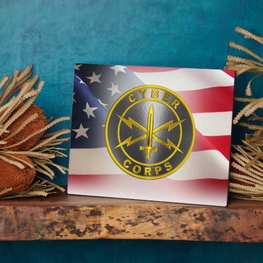 Cyber Corps Army Veteran Fotoplatte (Seite)