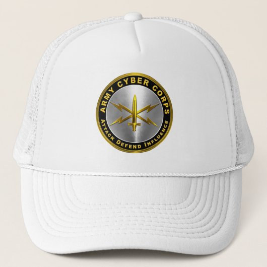 Cyber Corps Truckerkappe (Vorderseite)