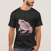 Cyber Crystal Frog Surreal Techno Nature Fusion T-Shirt (Vorderseite)