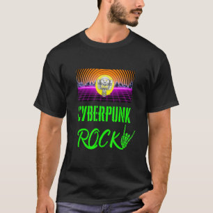 Cyber Cyberpunk Hard Rock Style für Cyber Rock Peo T-Shirt