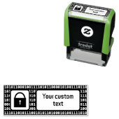 Cyber-/Datensicherheit - Sperren und IT-Code - Eig Permastempel (Beispiel)