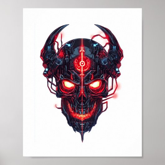 Cyber Demon Skull Lord Poster (Vorne)