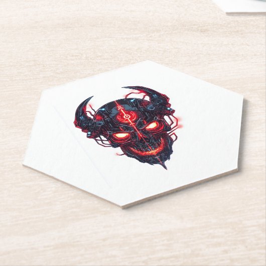 Cyber Demon Skull Lord Untersetzer (angewinkelt)