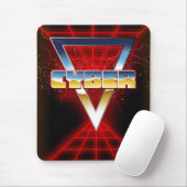 Cyber der 80er Jahre Mousepad (Mit Mouse)