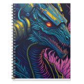 Cyber Dragon NoteBook Notizblock (Vorderseite)