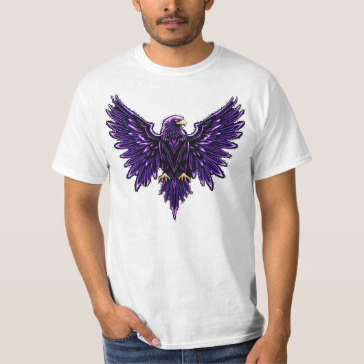 Cyber Eagle – Wächter der Zukunft T-Shirt (Vorderseite)