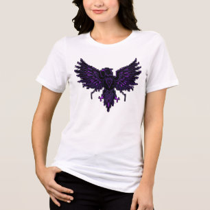 Cyber Eagle – Wächter der Zukunft Tri-Blend Shirt