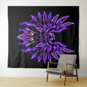 Cyber Eagle – Wächter der Zukunft Wandteppich (Beispiel (Horizontal))