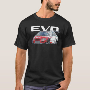 CYBER EVOS 9 WELTZEITEN ANGREIFEN SUN AUTO TOMEI W T-Shirt