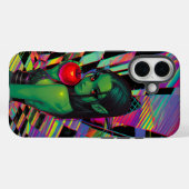 Cyber Fairytale Elf mit Crimson Apple Case-Mate iPhone Hülle (Rückseite (Horizontal))