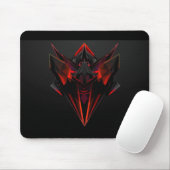 Cyber Force Gaming Mousepad (rot) (Mit Mouse)