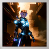 Cyber Fox Poster (Vorne)