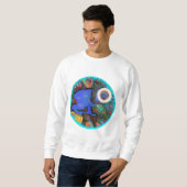 Cyber Frog Sweatshirt (Vorne ganz)