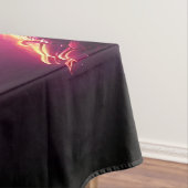 Cyber Futuristischer Robot Phoenix Feuergeist Tischdecke (Beispiel)