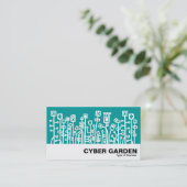 Cyber Garden 014 Visitenkarte (Stehend Vorderseite)