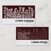 Cyber Garden 016 Visitenkarte (Vorne/Hinten)