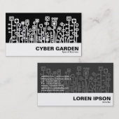 Cyber Garden 01 Visitenkarte (Vorne/Hinten)