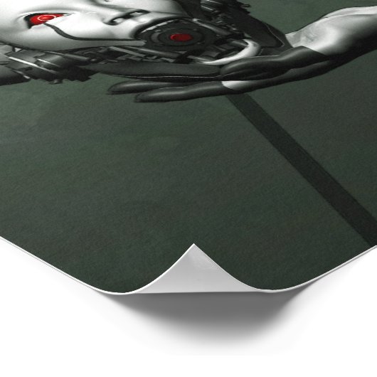 Cyber Geisha Poster (Ecke)