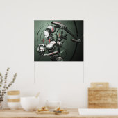 Cyber Geisha Poster (Küche)