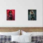 Cyber-Girl Bilderwand Sets (Schlafzimmer)
