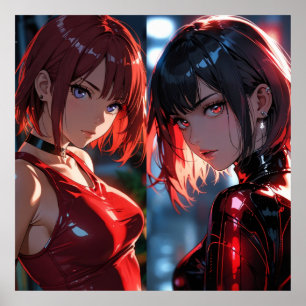 Cyber-Girl Duo Poster