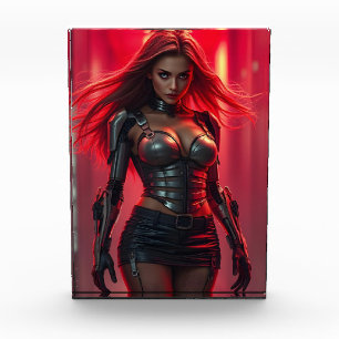 Cyber-Girl Fotoblock