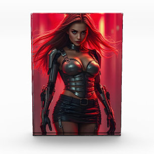 Cyber-Girl Fotoblock
