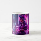 Cyber Girl Kaffeetasse (Mittel)