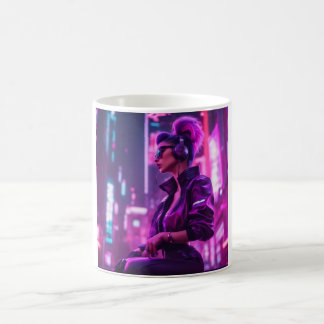 Cyber Girl Kaffeetasse