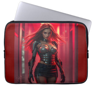 Cyber-Girl Laptopschutzhülle