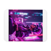 Cyber Girl Magnet (Horizontal)