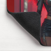 Cyber-Girl Mousepad (Ecke)