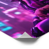 Cyber Girl Poster (Ecke)